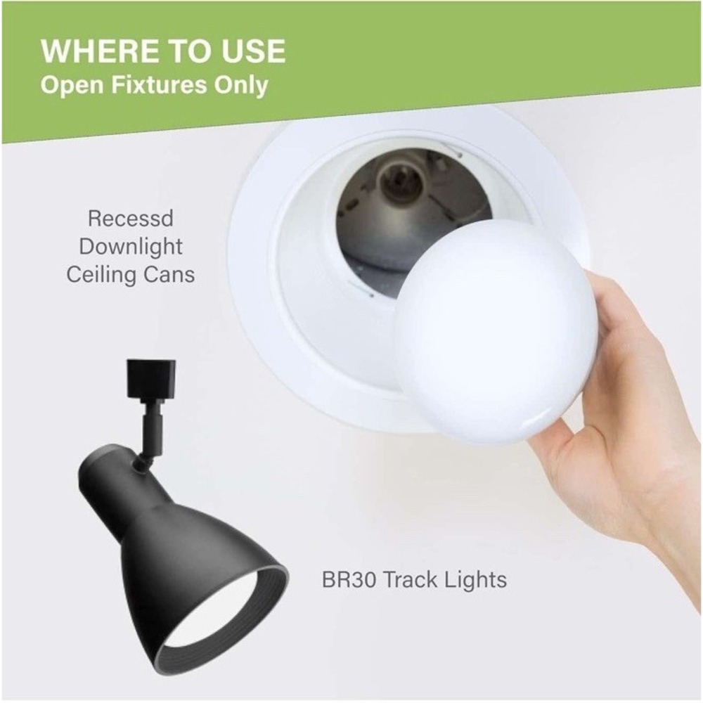 Sigalux LED Flood Lights Indoor, BR30 LED Bulb 65W Equivalent, Dimmable Reces... - Picture 9 of 9